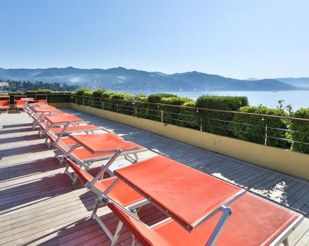 Best Western Hotel Regina Elena Santa Margherita Ligure with terrace, swimming pool and Jacuzzi