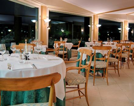 The restaurant at the best Western Hotel Regina Elena near Portofino